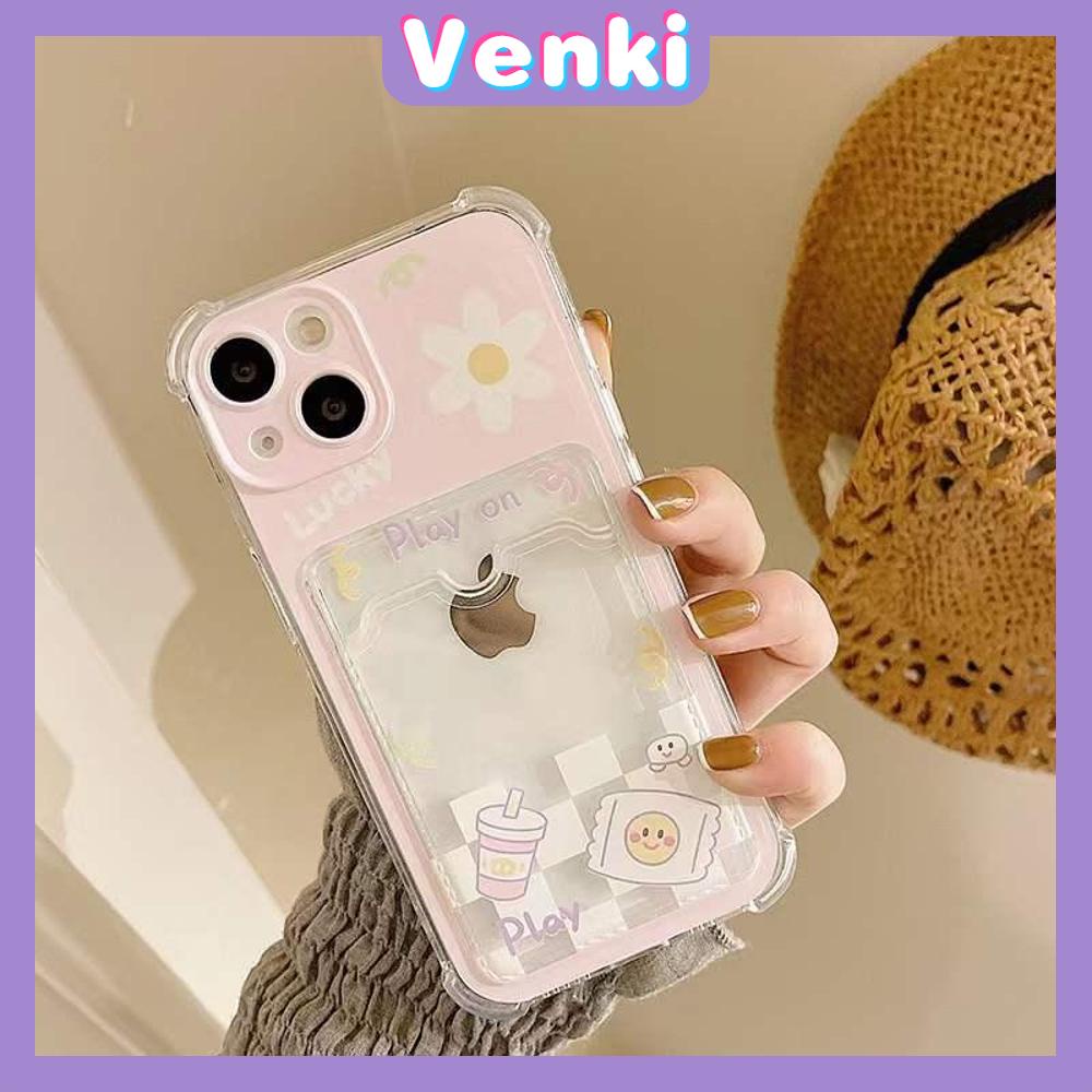 Casing Silikon Iphone 13 Pro Max 12 Pro Max 11 Pro Max 7 Plus Xr Xs Max 11 X Shockproof Motif Bunga Pink