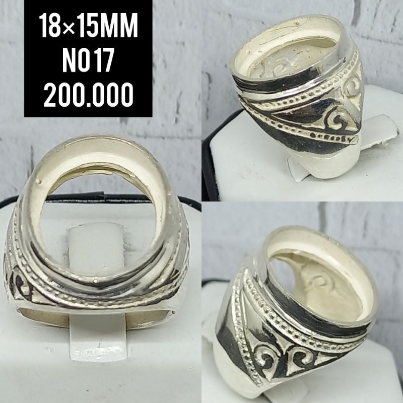 CINCIN BATU/EMBAN PERAK/RING SILVER