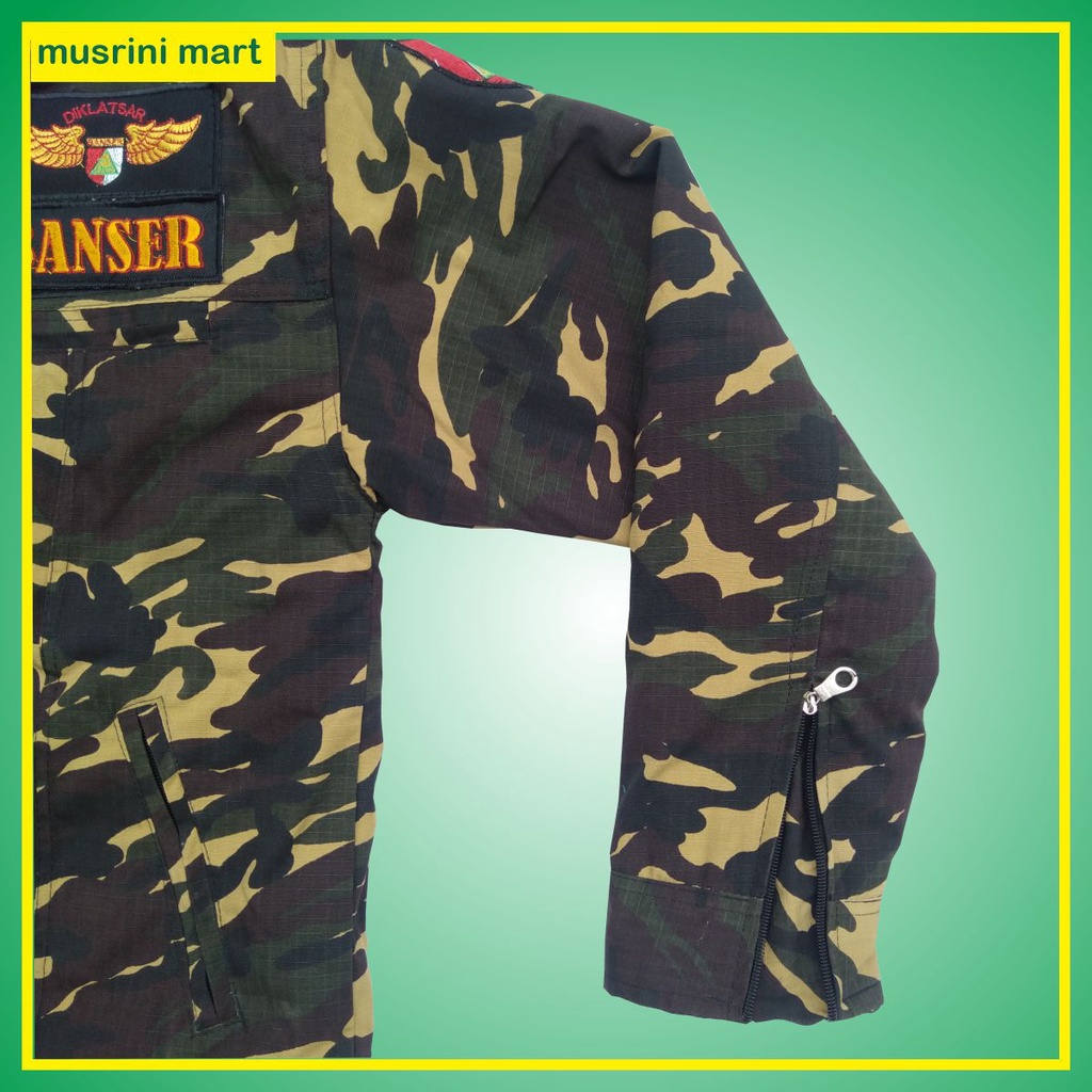 Jaket Banser Model Jangkis Doreng Nasional Atribut Banser Jahitan Rapi Free Bet Full Kancing Resleting Busa Dalam Tebal Musrini Mart