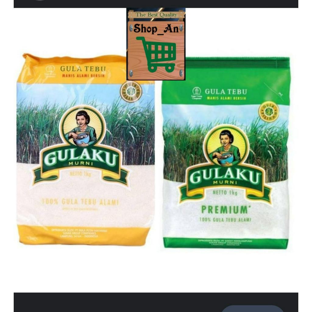 

Gulaku // Gula Pasir kemasn 1 kg // Gulaku Hijau // Gulaku Kuning