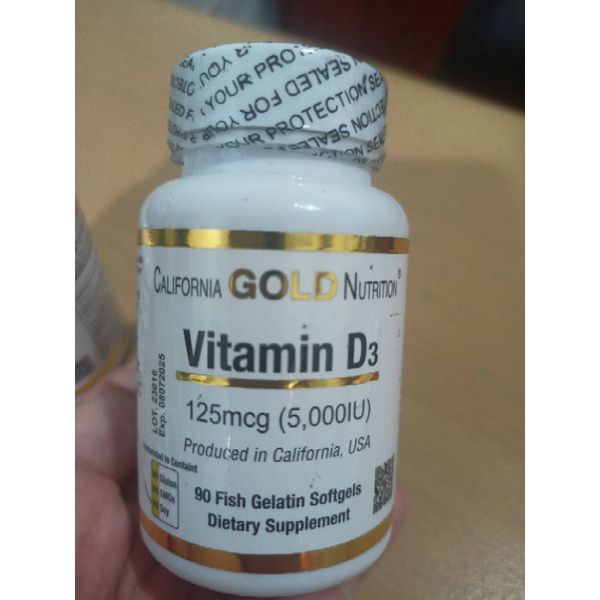 Vitamin d3 5000 iu california gold