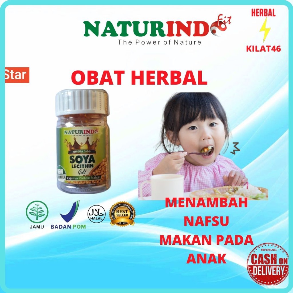 

Obat herbal omega soya menambah nafsu makan untuk anak alami aman tanpa efek samping naturindo cod