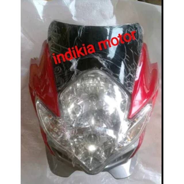 Batok kepala depan plus lampu suzuki satria fu barong 2011 2012 2013