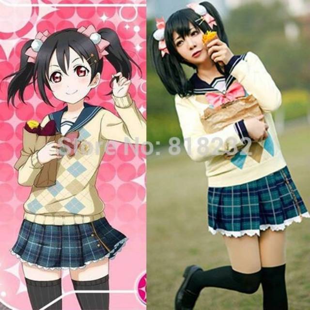Kostum Nico yazawa seifuku
