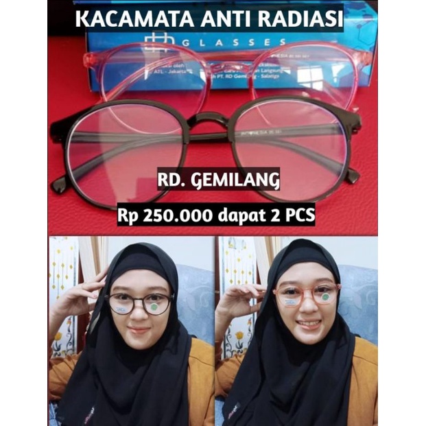 Kacamata Anti Radiasi RD Gemilang