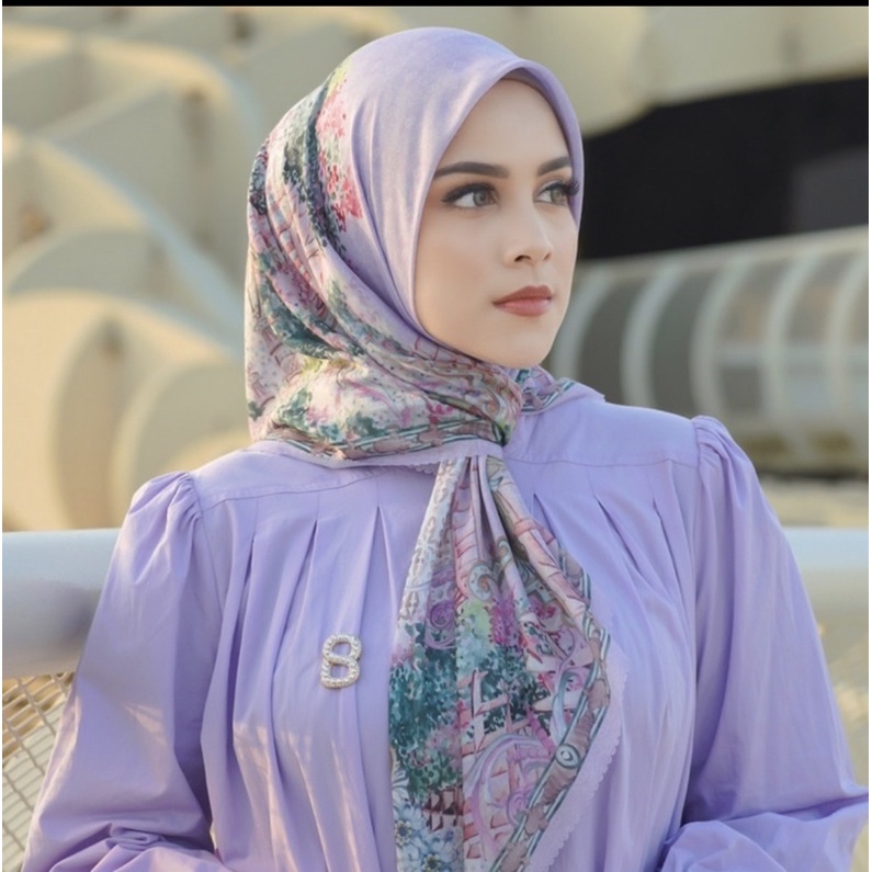 Sevilla Buttonscarves-Lavanda