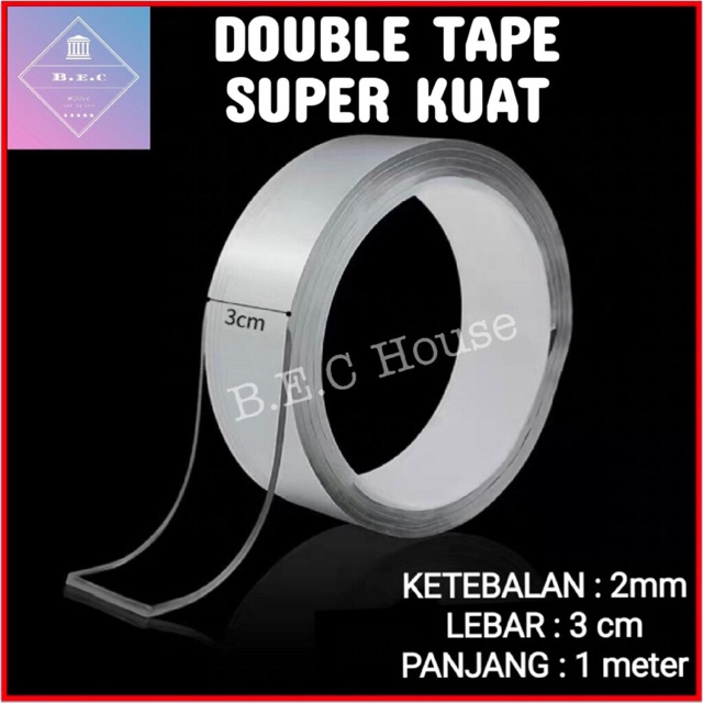 

Magic nano doubletape/dobeltip super kuat/doubletape