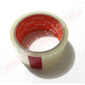 

LAKBAN BENING TRANSPARAN SOLATIP PACKING TAPE PLAKBAN 2inch 48mm RIVALTAPE