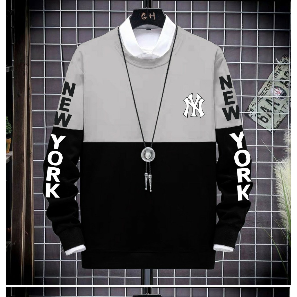 COD/ARPIOSSHOP - BAJU JUMPER NY - SWEATER / SWEATSHIRT PRIA MODEL KEKINIAN