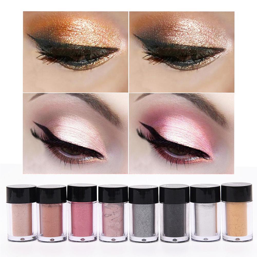 TEAYASON Eyeshadow Glitter Eye Shadow 8 Warna High Shine Membuat Kelopak Matamu Terlihat Lebih Menarik TD008