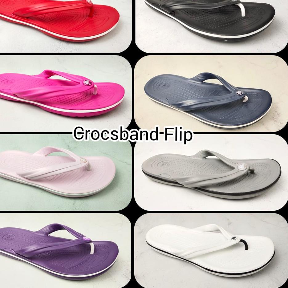 ✶ Sandal Crocs Crocband Flip / Crocs Bandflip / Crocband Jepit / Sandal Jepit Crocs / Sandal Crocs P