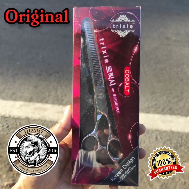 gunting sasak penipis Trixie original