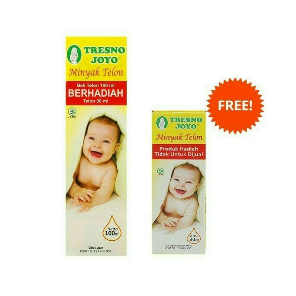 Tresno Joyo Minyak Telon 100ml + Free 30ml