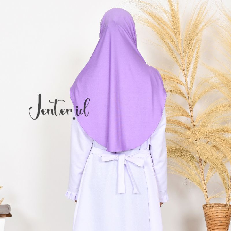 Pashmina oval jersey / Pashmina instan jersey / Pashmina instan oval jersey