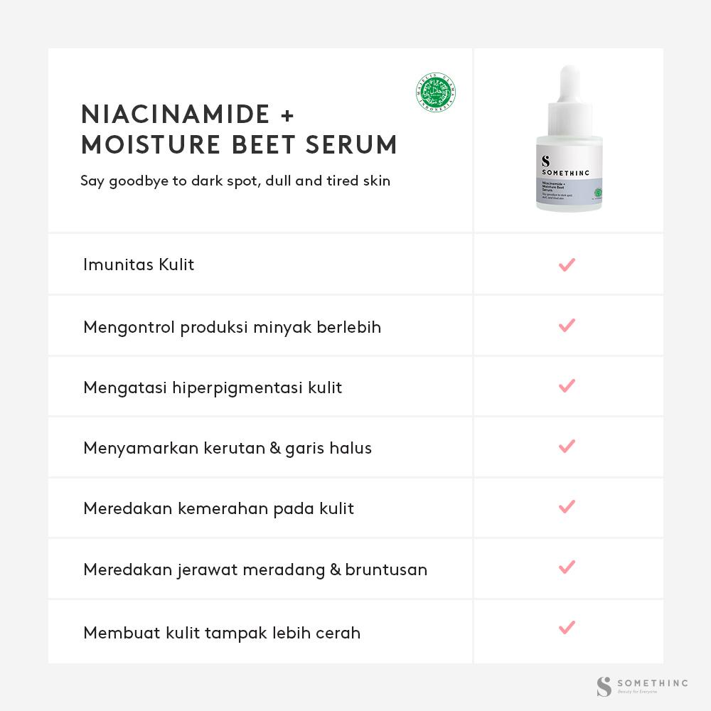 [PROMO SPESIAL] BPOM SOMETHINC Niacinamide + Moisture Beet Serum 20ml 40ml 100% ORIGINAL