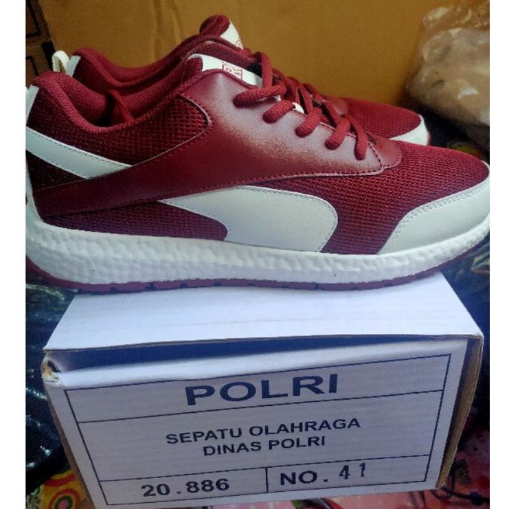 Sepatu Olahraga running  Polri Original