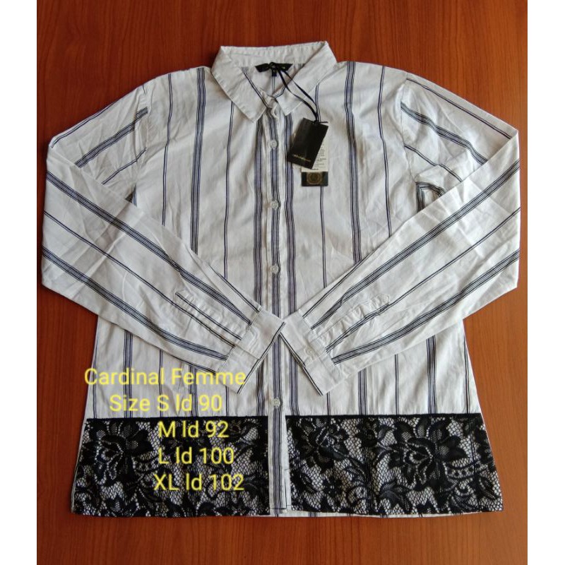 kemeja cardinal wanita original