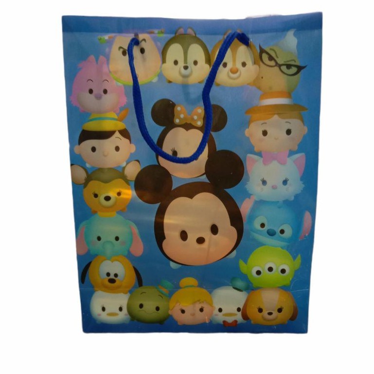

Goodie Bag Ultah Anak / Tas Snack Ultah Anak / Tas Tenteng Ultah Karakter Ukuran 23 x 17 x 7,5 cm