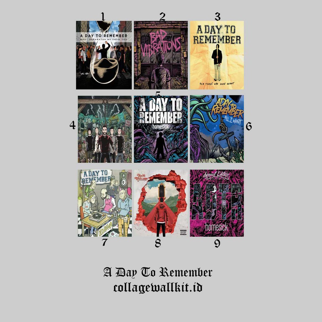 POSTER A DAY TO REMEMBER
