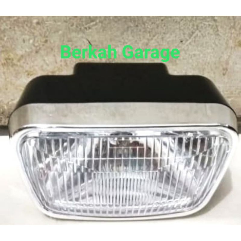 Reflektor - Lampu Depan Kotak Semi Oval Rx-King Rx-K Rx-S