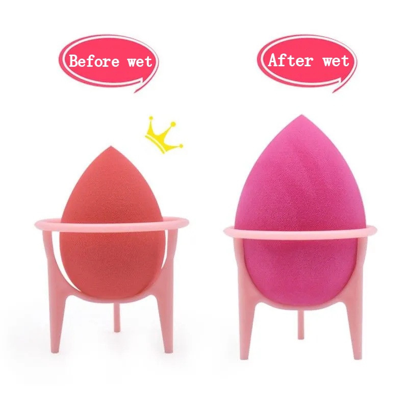 [Portable Puff Storage Display Stand] [Makeup Egg Sponge Holder] [Beauty Makeup Tools]