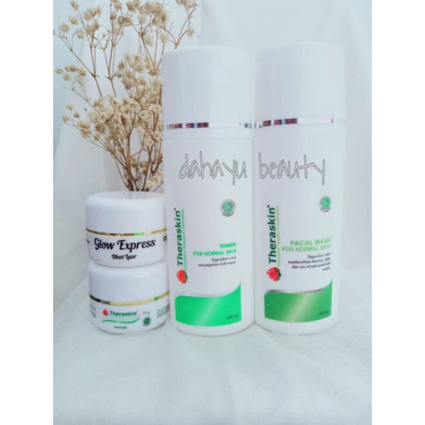 THERASKIN PAKET NORMAL GLOW EXPRESS (LABEL PANJANG)