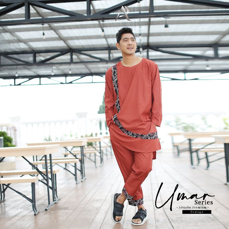 ARYA SALOKA/ARRAFI/UMAR SERIES/TERBARU/KOKO SET CELANA