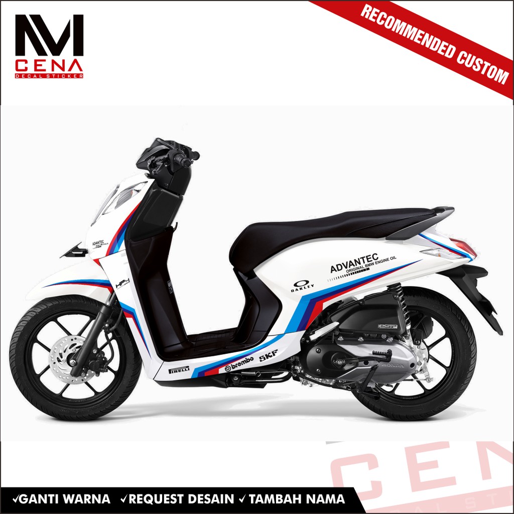 Sticker Decal Honda Genio Decal Sticker Genio Sticker Striping Decal Genio Full Body bm