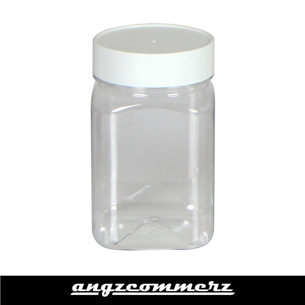 Toples Botol Madu Bening Putih Tutup aluminium foil Tebal 360 ml