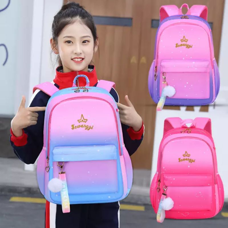 TAS ANAK SEKOLAH SD SMP SMA IMPORT KOREA/TAS ANAK SEKOLAH MODEL KOREA TERBARU/TAS KOREA RAINBOW/TAS ANAK SEKOLAH IMPORT KOREA WARNA WARNI/TAS ANAK SEKOLAH UKURAN BESAR/TAS/TAS RANSEL ANAK CEWEK UKURAN BESAR/TAS IMPORT KOREA UKURAN SD SMP SMA BESAR/TAS SD