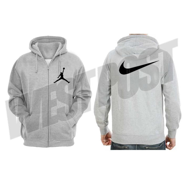 JAKET HOODIE ZIPPER ABU ABU AIR JORDAN