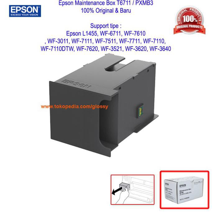 

MAINTENANCE BOX EPSON WF-7610, WF-7611, WF-7620 ORIGINAL