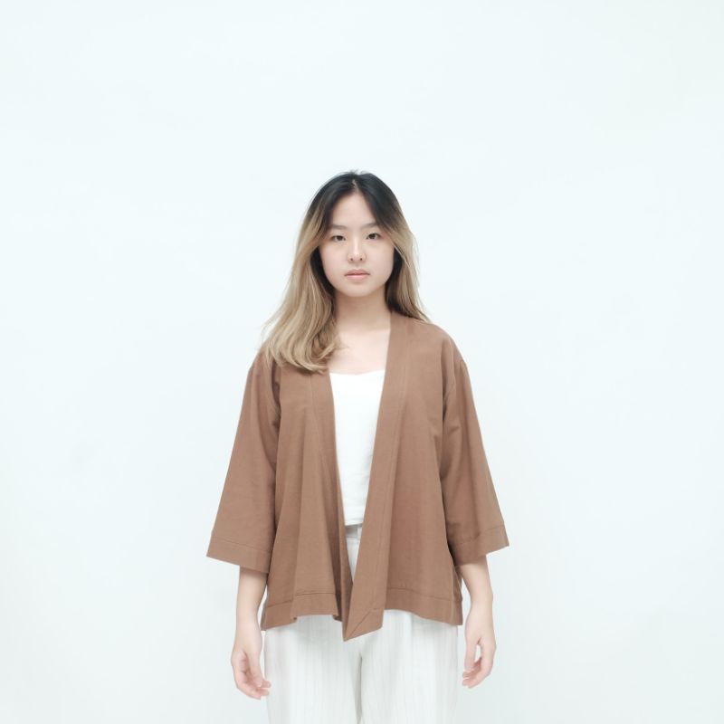 TOB YURI OUTER WANITA-Walnut