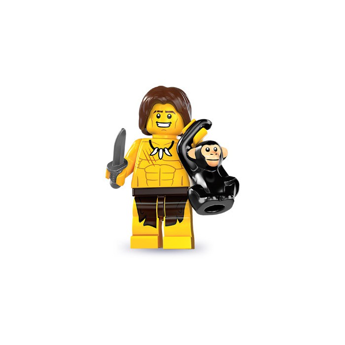 Lego 8831 Minifigures Series 7 Jungle Boy ZIPLOCK