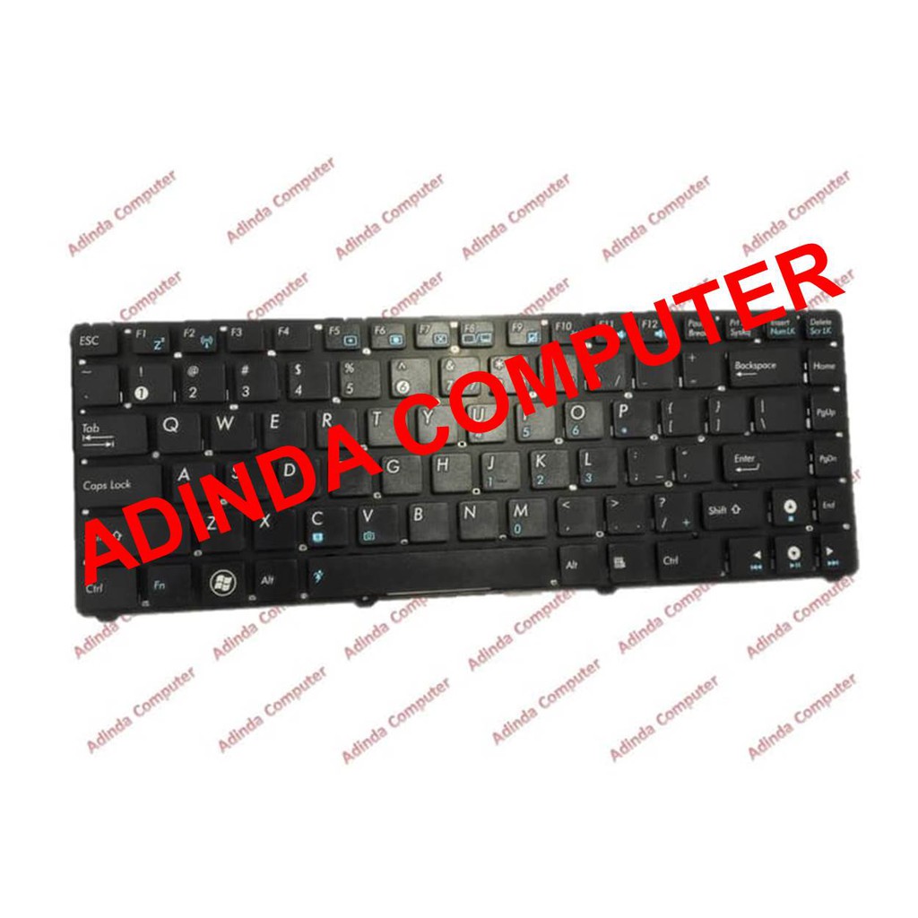 Keyboard Asus 1215 1215B 1215N 1215P 1225 1225B 1225C Hitam