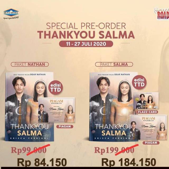 

SPECIAL PRE-ORDER THANK YOU SALMA