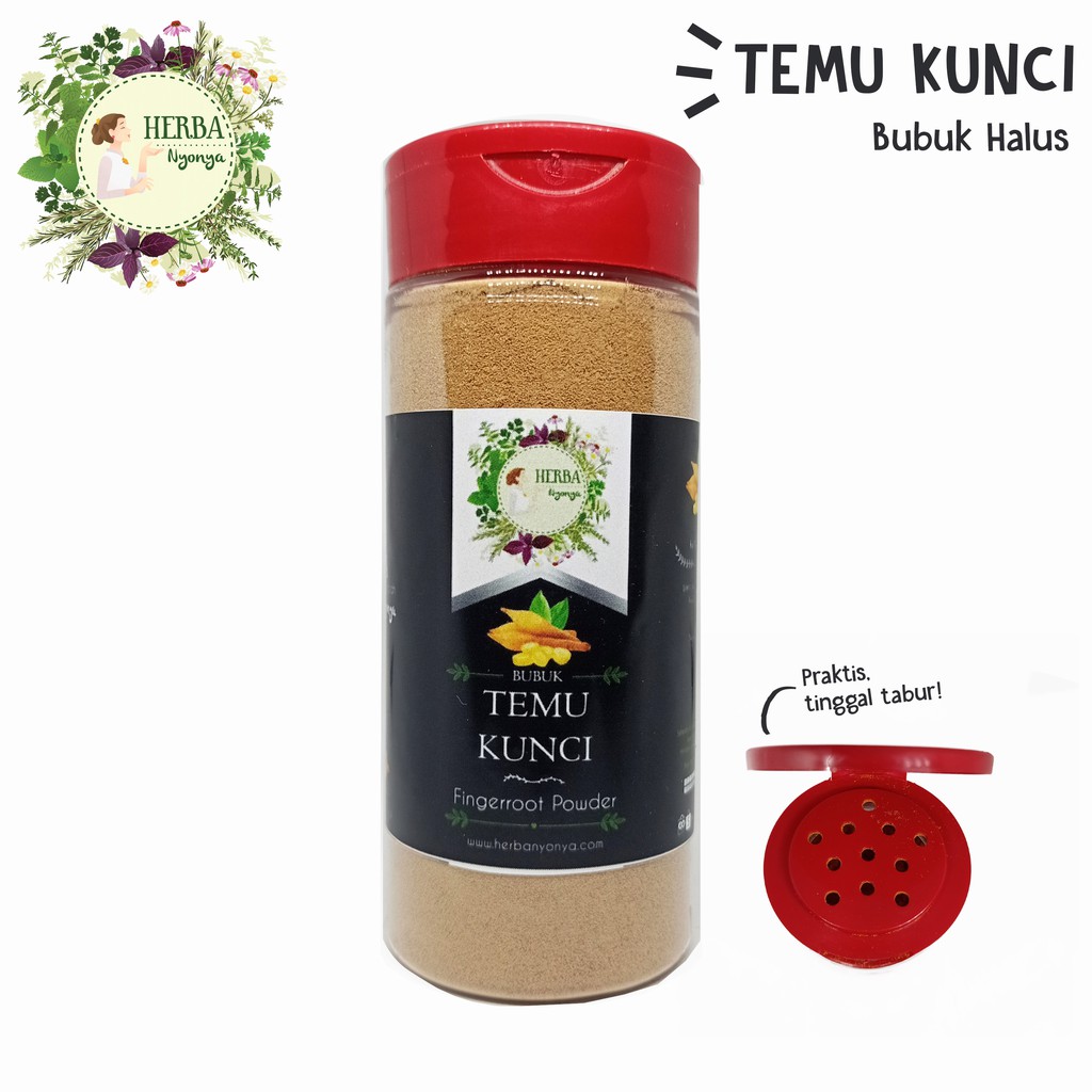 

TEMU KUNCI HALUS BUBUK TABUR PURE FINGERROOT POWDER REMPAH HERBANYONYA