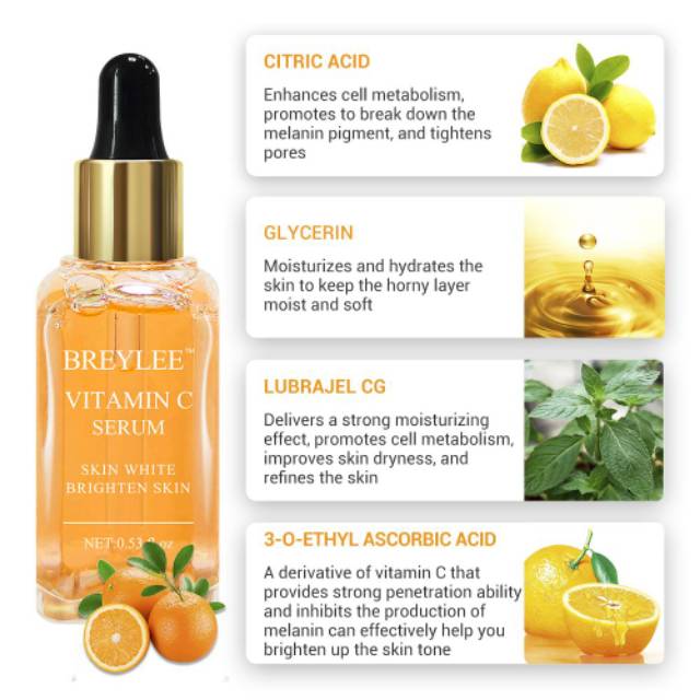 Breylee Vitamin C Serum Whitening Indonesia