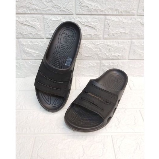 Sandal Crocs Yukon Messa Slide 2 New Sandal Pria Crocs Yukon Slide