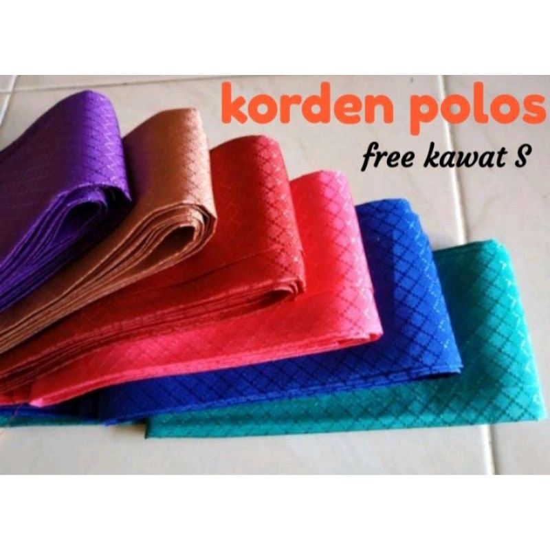 gorden plisket untuk pintu dan jendela bahan vanesa motif jaring murah berkualitas