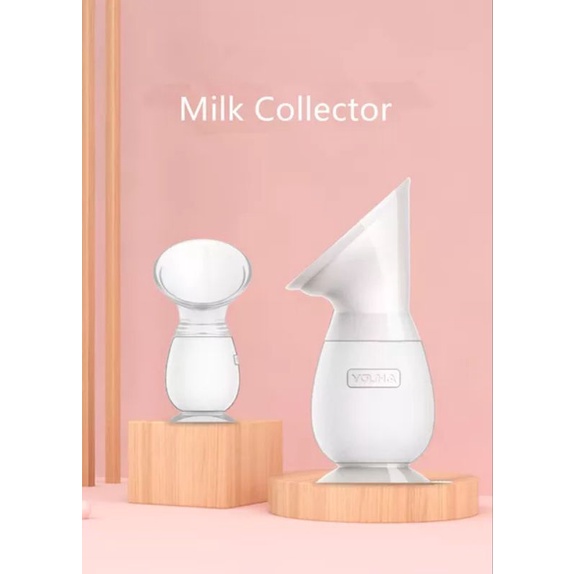 Youha Silicone Milk Collector - Silicone Manual Breast Pump