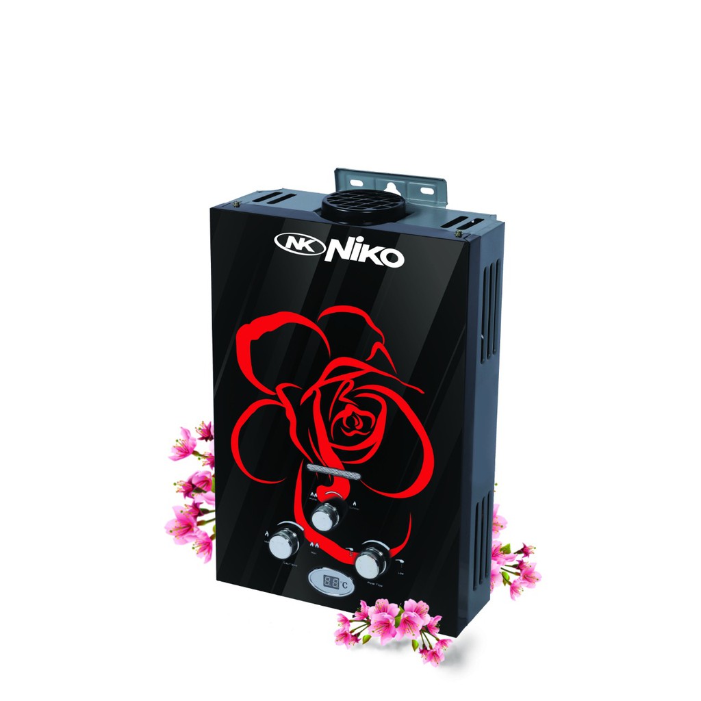 Niko Water Heater Gas 6 Lt  NK-6LDG Digital LED Display NK6LDG (KACA)