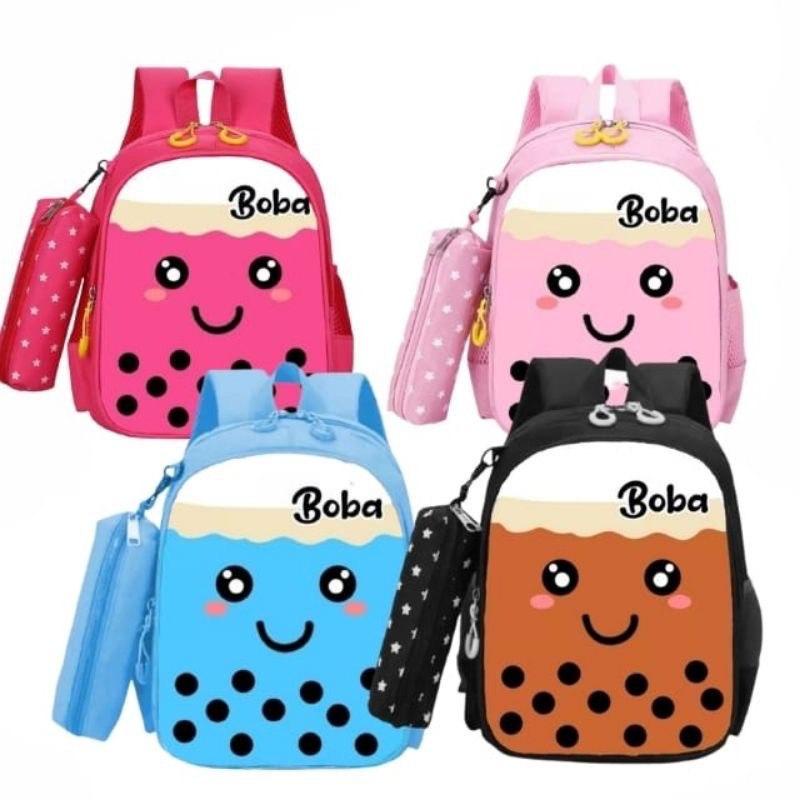 TAS sekolah Anak Motif BONEKA BOBA