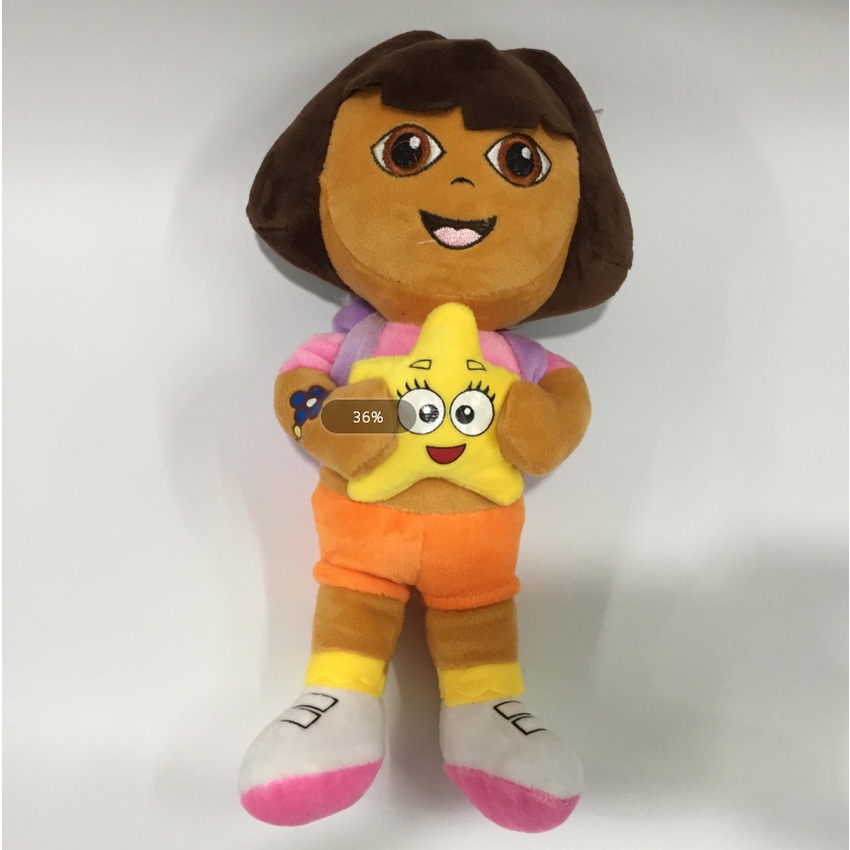 3pcs/lot 25cm love adventure of Dora monkey Boots Swiper plush Doll toy Dora monkey stuffed soft TV &amp; movies plush toy for kids