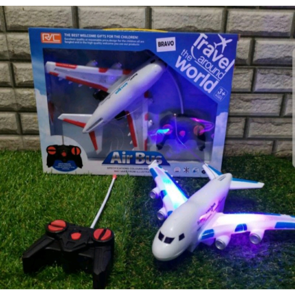 COD MAINAN ANAK RC PESAWAT / MAINAN PESAWAT TERBANG RC / MAINAN REMOTE CONTROL PESAWAT AEROBUS