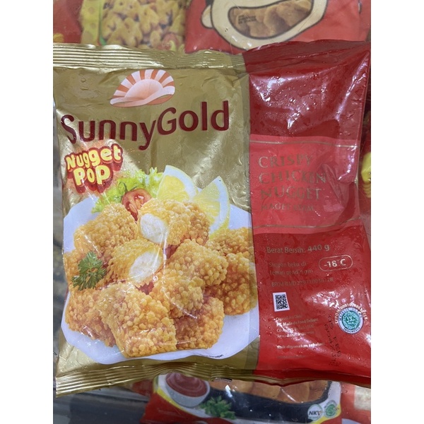 

sunny gold nuget pop 440gr