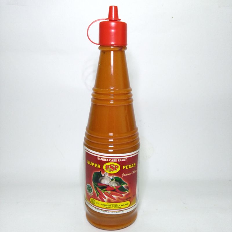 

Sambal Cabe Rawit PSP Super Pedas Singkawang 275 ML