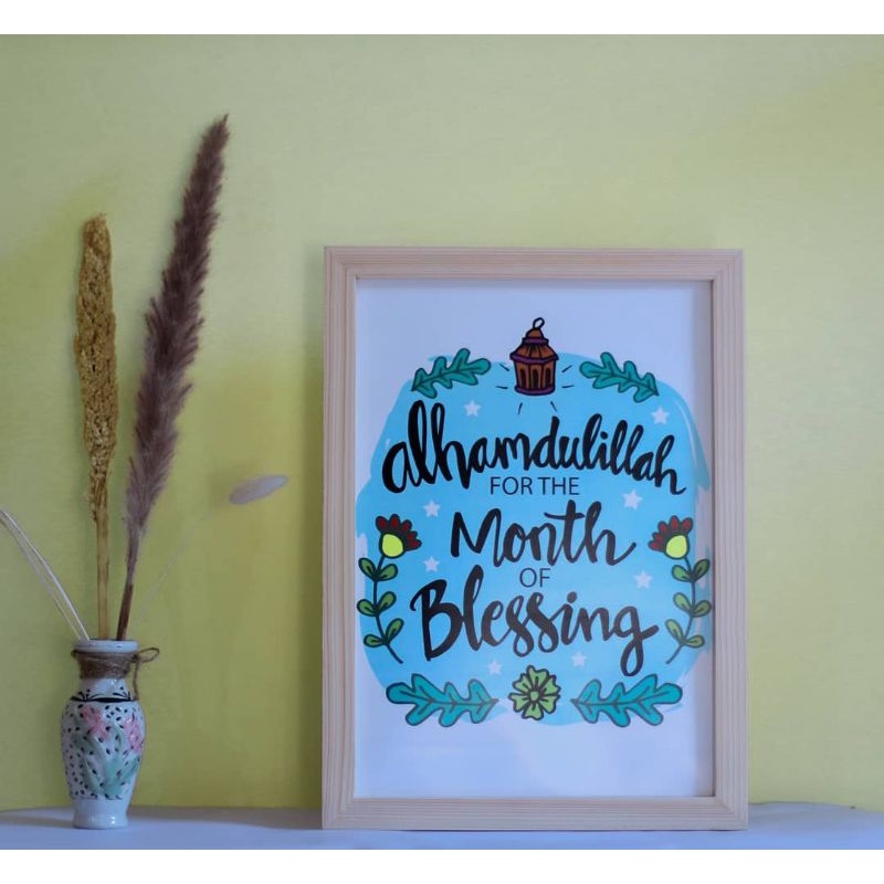 Bingkai Foto Frame Figura kayu 12r 30×40 Tanpa kaca