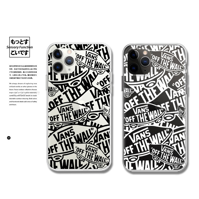 VANS anticrack printing Softcase Iphone 6 7 8 X 6+ 11 Oppo Neo 5 Neo 7 R7s R7 Realme XT Vivo S1 Pro Y19 Y17