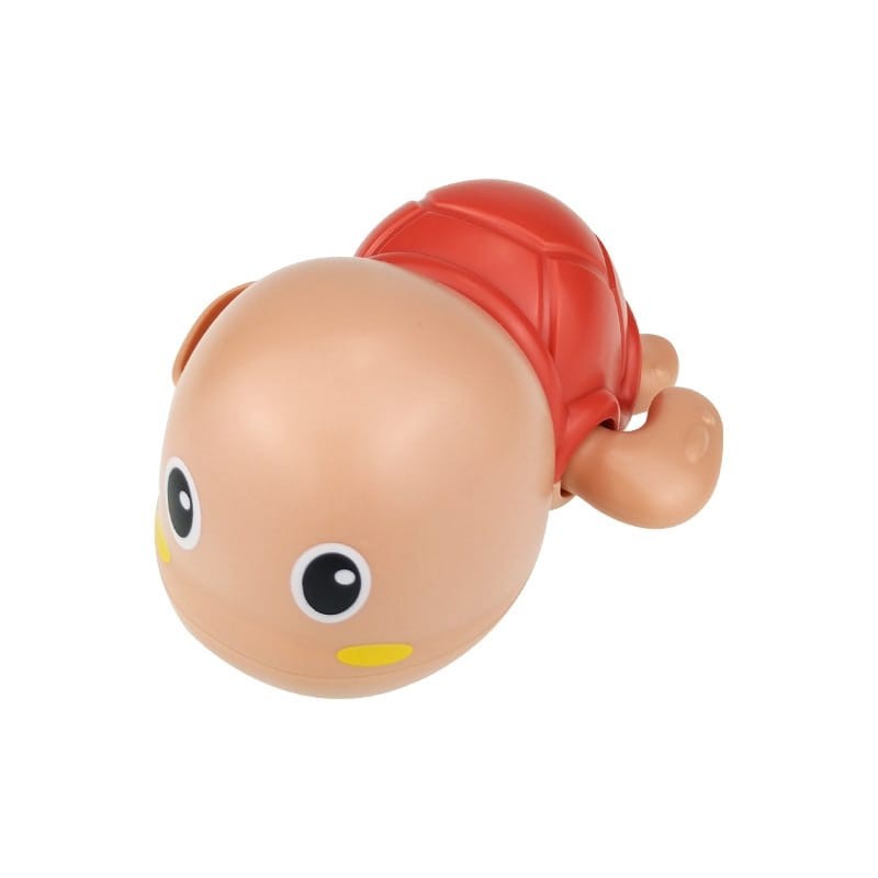 Mainan Mandi Bayi Kura Kura Berenang Dan Bisa Bergerak / Mainan Mandi Anak Bayi-KURA-KURA MERAH MUDA